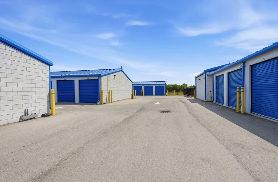 Drive-Up Self Storage Units