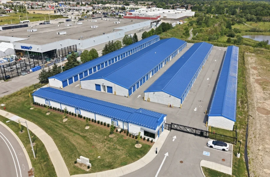 Multiple Sizes of Storage Units for Rent